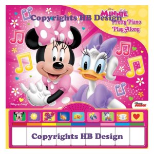 Disney Channel - Minnie Mouse: Pretty Piano Play-Along. Sound Piano Book Mini Deluxe