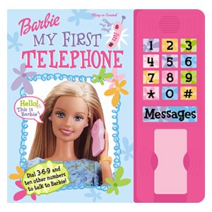 Barbie : My First Telephone. Play-a-Sound Telephone Book